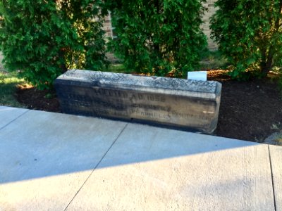 Old Courthouse Cornerstone, Cleveland History Center of th… 