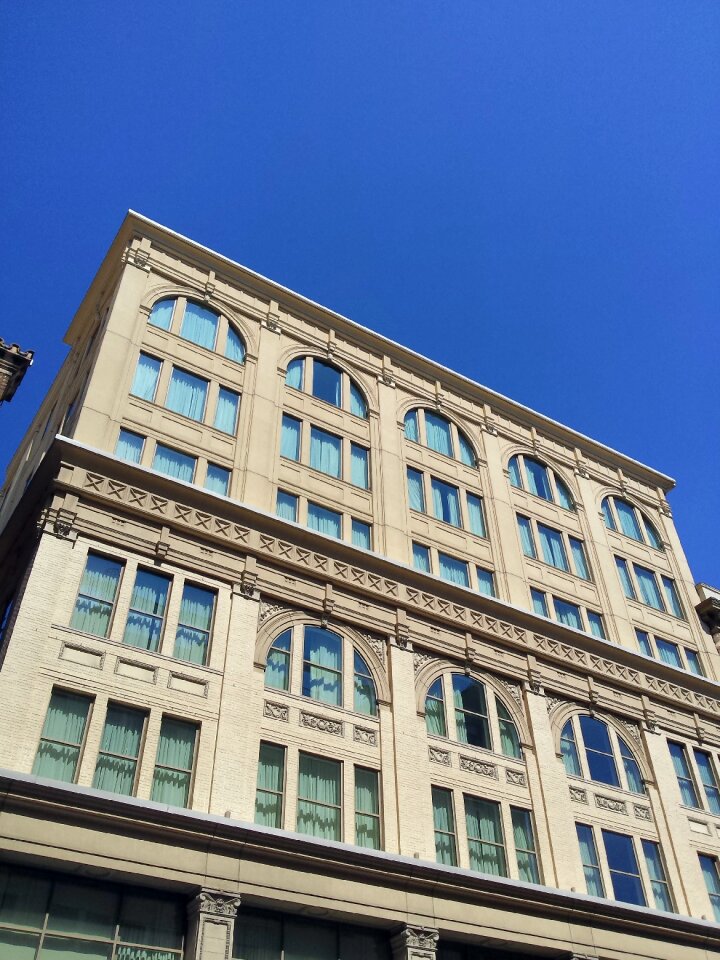 Old building san antonio windows