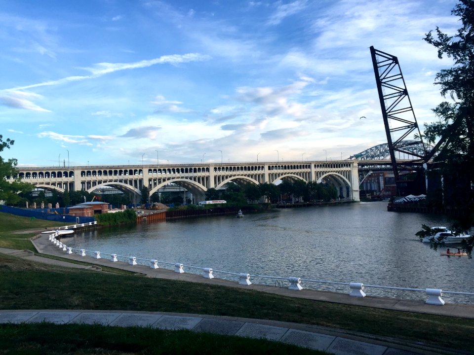 Cuyahoga River, Cleveland, OH 