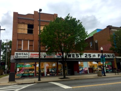 West 25th Street Furnishing Sign, Ohio City, Cleveland, OH… 