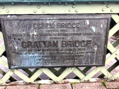 Grattan Bridge, Dublin, Éire 