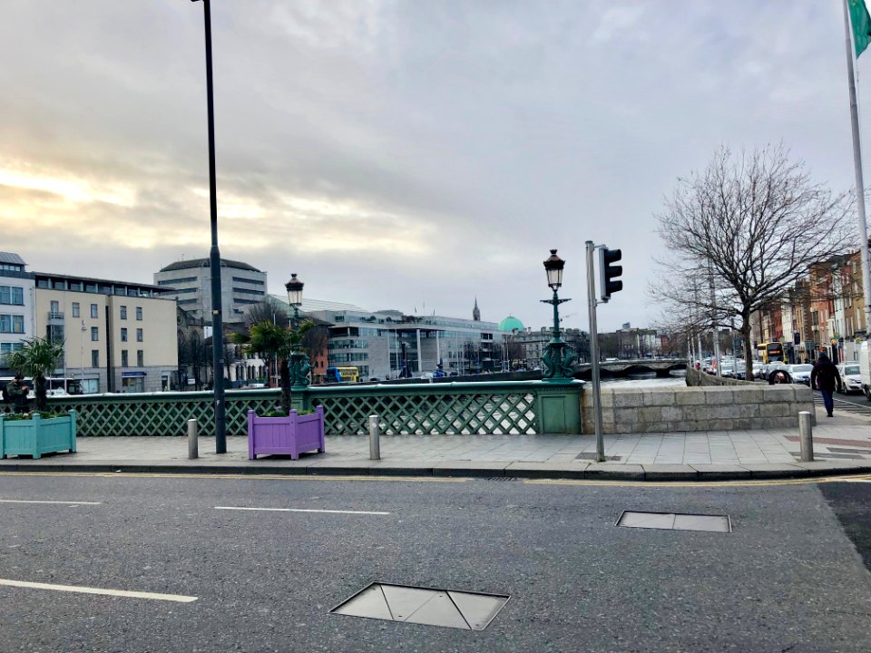 Grattan Bridge, Dublin, Éire 