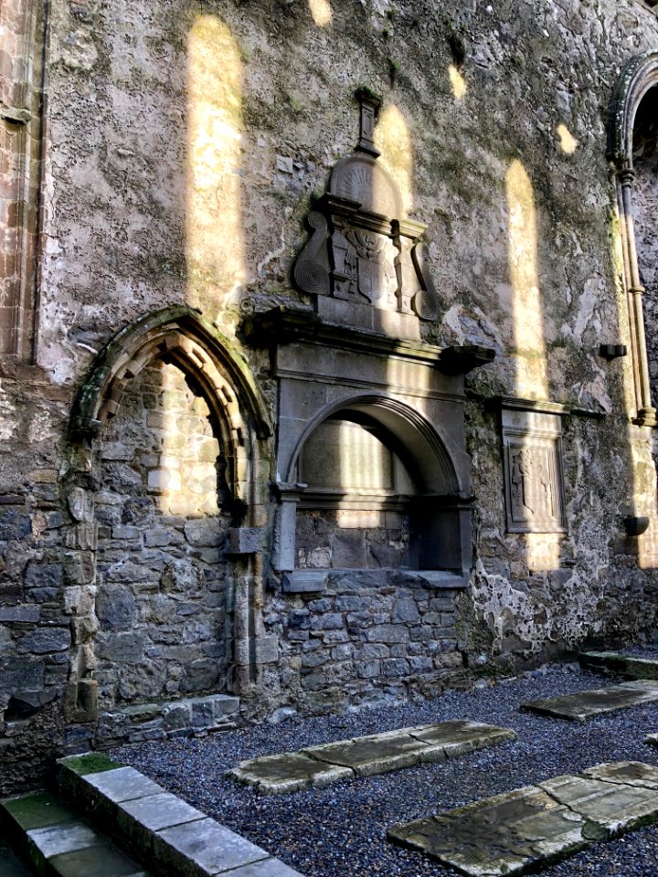 Graveyard, Cashel Cathedral, Rock of Cashel, Caiseal, Éire… 