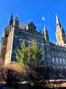 Healy Hall, Georgetown University, Georgetown, Washington,… 