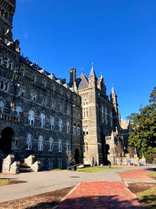 Healy Hall, Georgetown University, Georgetown, Washington,… 