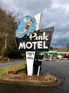 Pink Motel, Cherokee, NC 