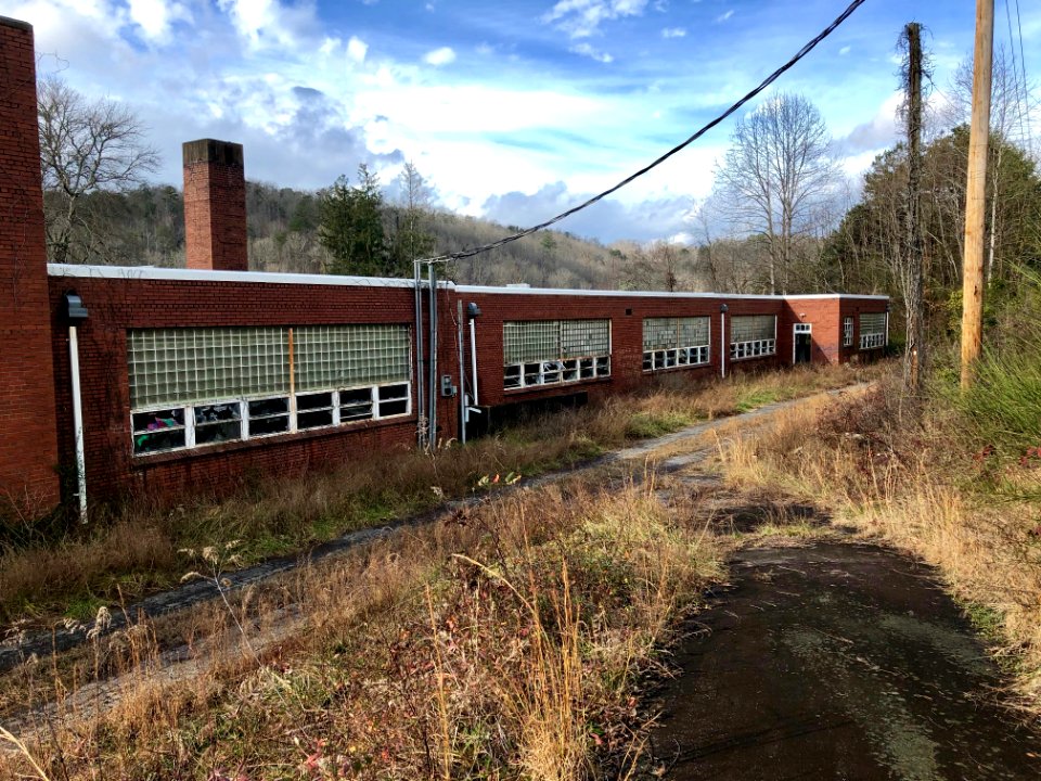 Log Cabin Association Elementary School, Barkers Creek, NC… 