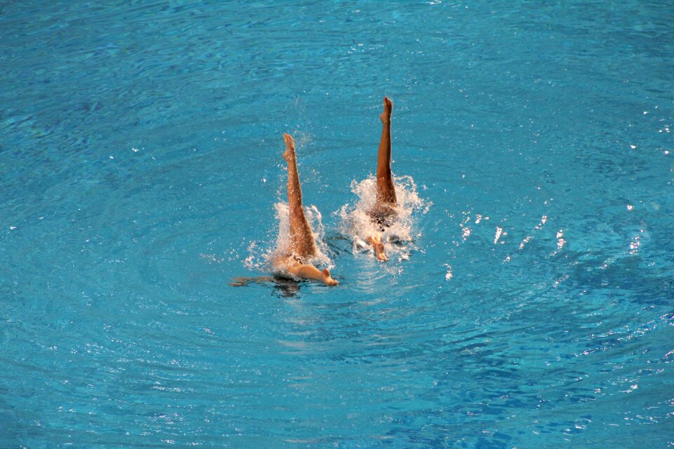 Sport swim competition