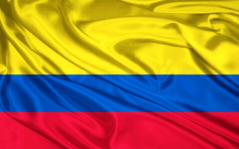 Colombia home flag photo