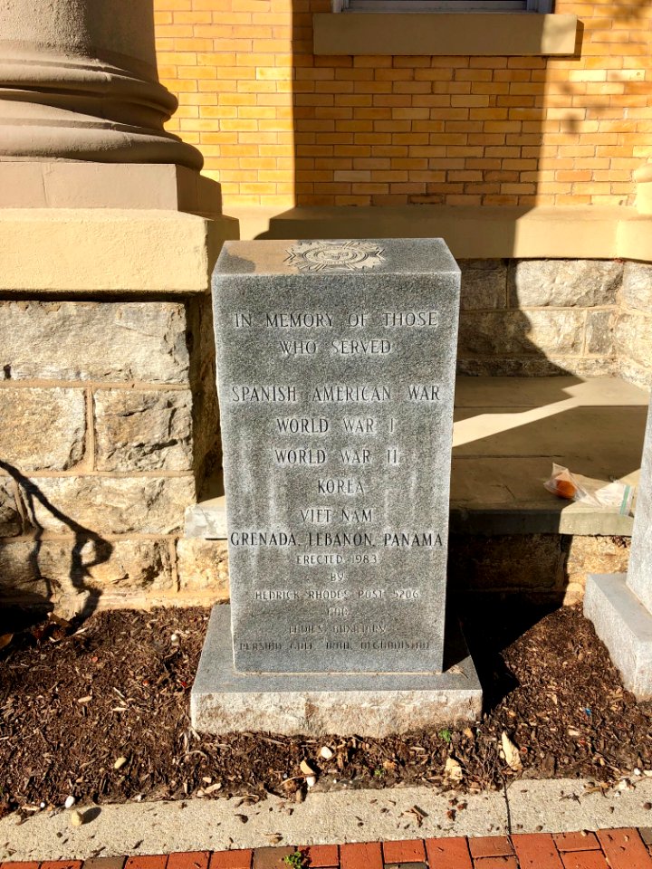 20th Century War Memorial, Hendersonville, NC 