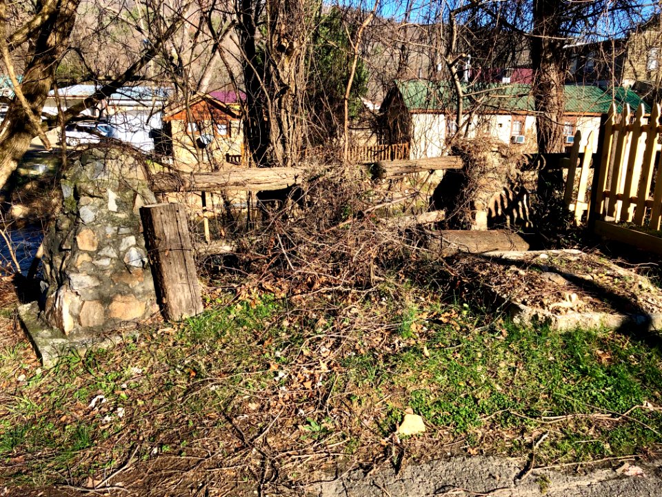Fence, North Spring Street, Hot Springs, NC 