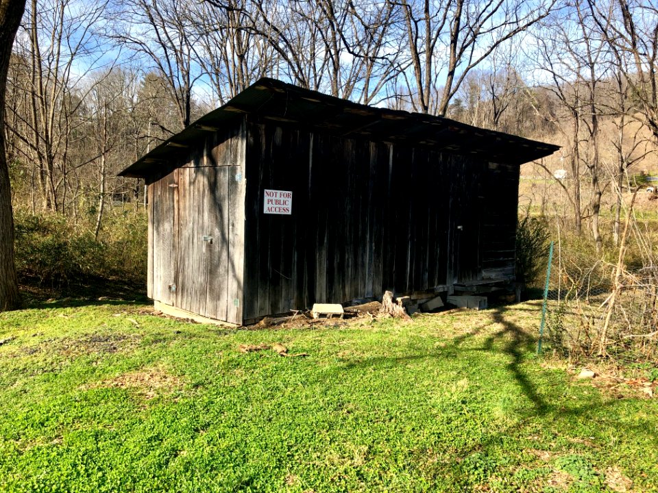 Storage Shed, Monteith Farmstead, Dillsboro, NC 