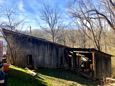 Outbuilding, Monteith Farmstead, Dillsboro, NC 