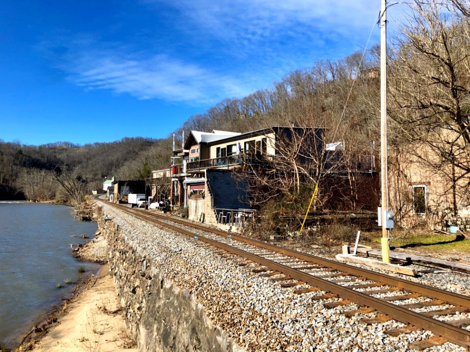 Southern Railroad Line, Marshall, NC 
