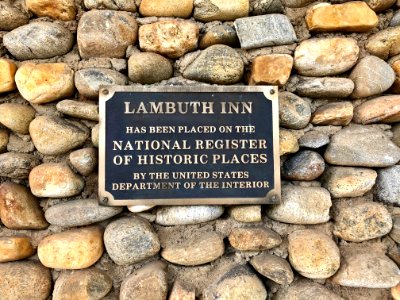 Historical Marker, Lambuth Inn, Lake Junaluska, NC 