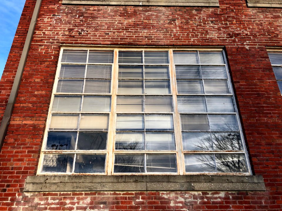 Window, Old Hazelwood School, Waynesville, NC 