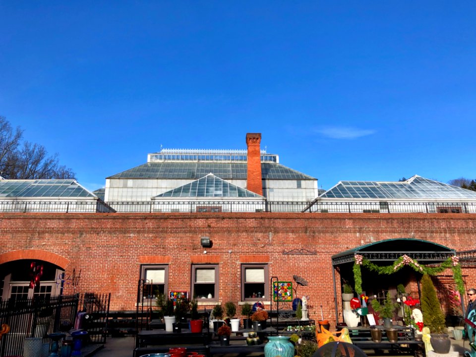 Walled Garden Conservatory, Biltmore Estate, Asheville, NC… 
