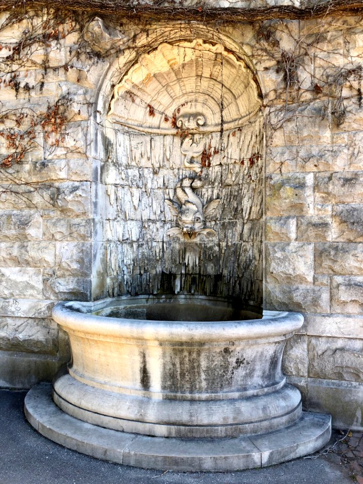 Fountain, Esplanade, Biltmore Estate, Asheville, NC 