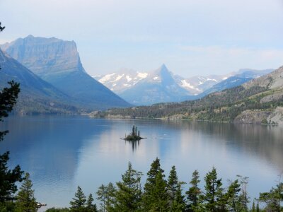 National park landscape photo