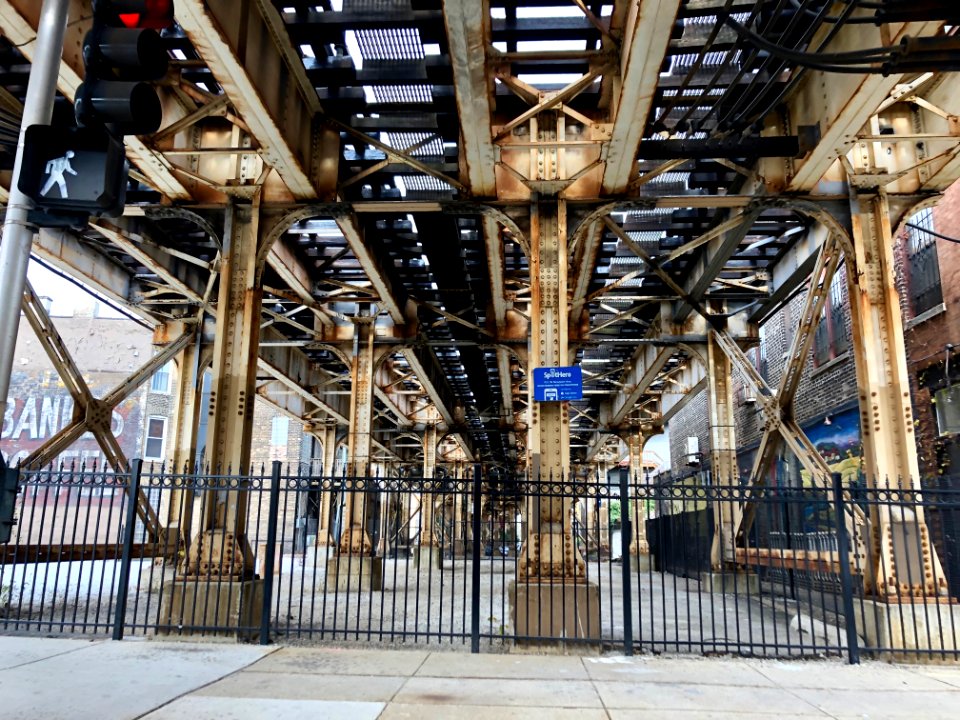 El Tracks, West Roscoe Street, Lakeview, Chicago, IL 