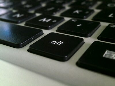 Alt key computer photo