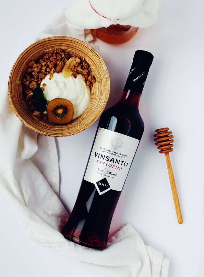 Bottle dessert cereal