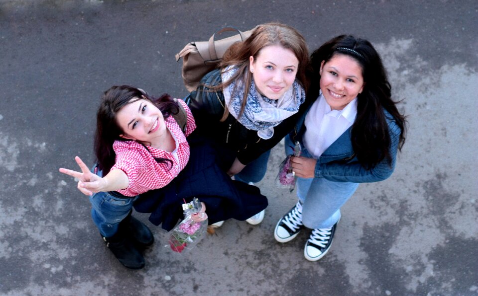 Friendship smile beauty