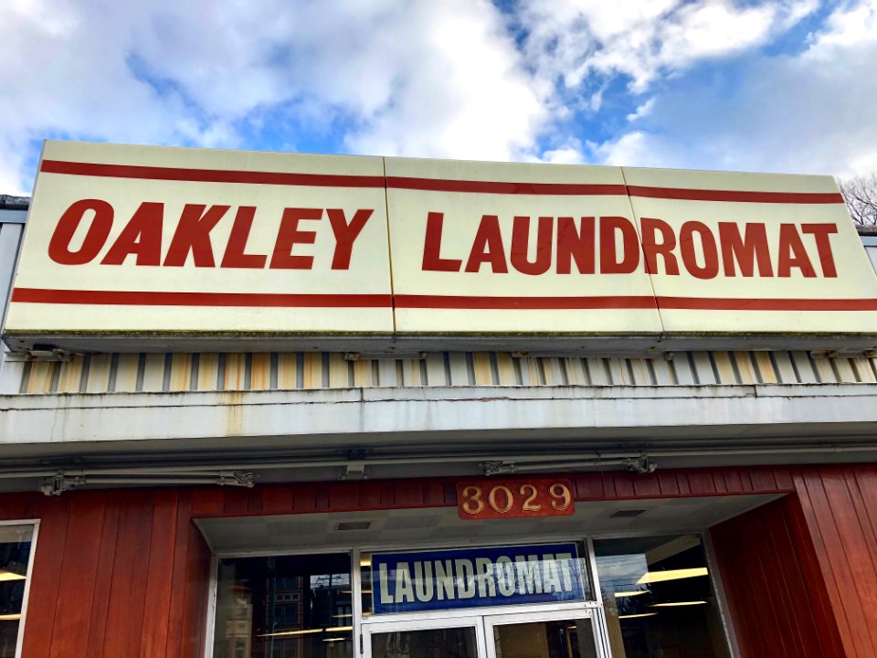Oakley Laundromat Sign, Oakley, Cincinnati, OH 