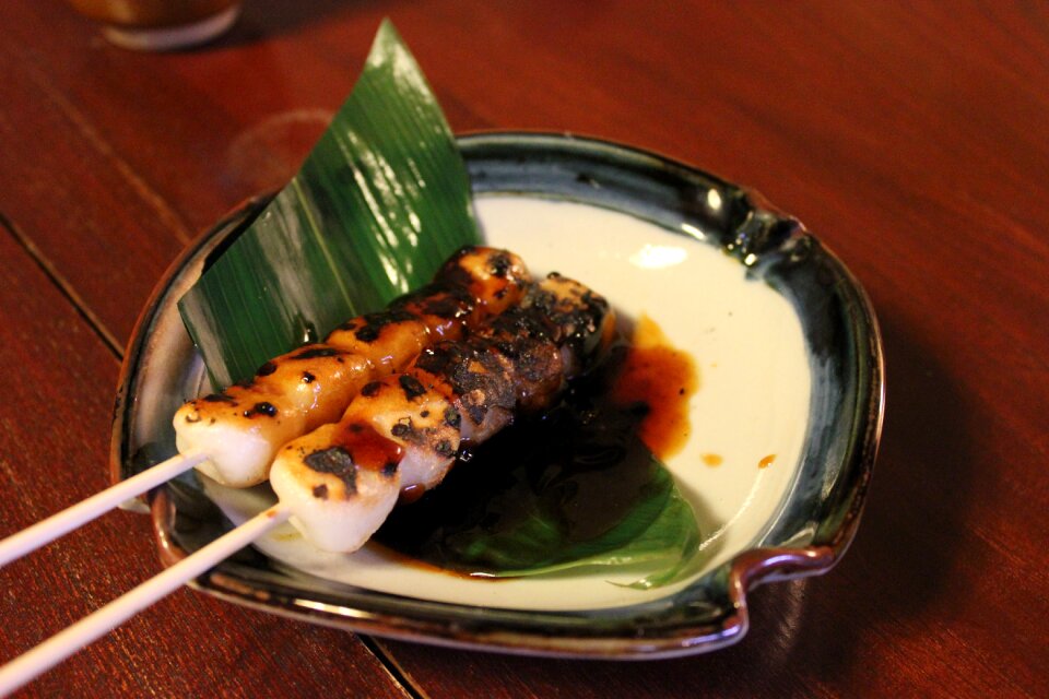 Mitarashi dumpling break light refreshment