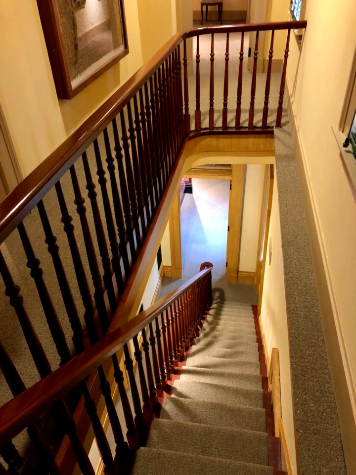 Rear Staircase, William Howard Taft National Historic Site… 