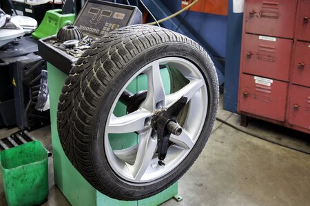 Winter tires tyres shut off