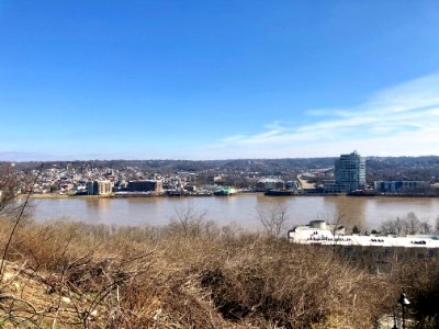 View of Newport, Kentucky from Mount Adams 