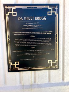 Historical Marker, Ida Street Bridge, Mount Adams, Cincinn… 