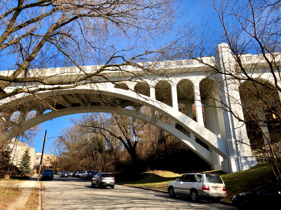 Ida Street Bridge, Mount Adams, Cincinnati, OH 