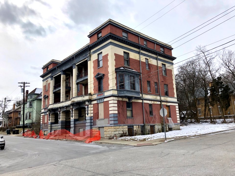 The Kinsey Apartment Building, Mount Auburn, Cincinnati, O… 