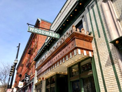 Marquee, The Woodward Theater, Over-the-Rhine, Cincinnati,… 