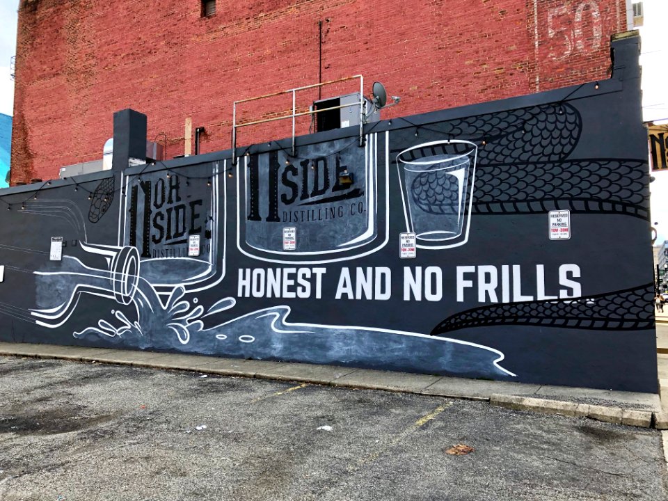 Northside Distilling Company Sign, Cincinnati, OH 
