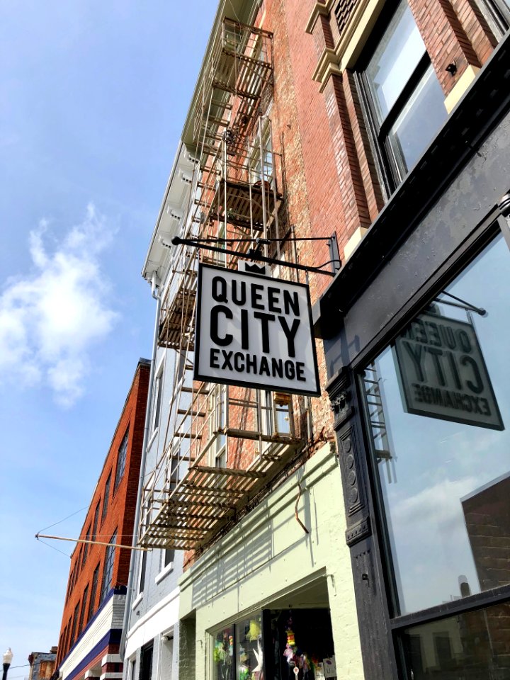Queen City Exchage Sign, Cincinnati, OH 