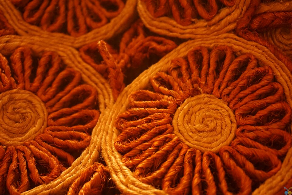 Eco-friendly flower handicraft