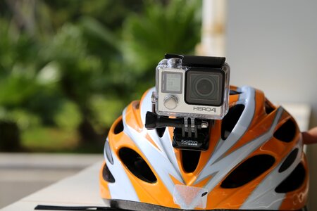 Gopro helmet riding