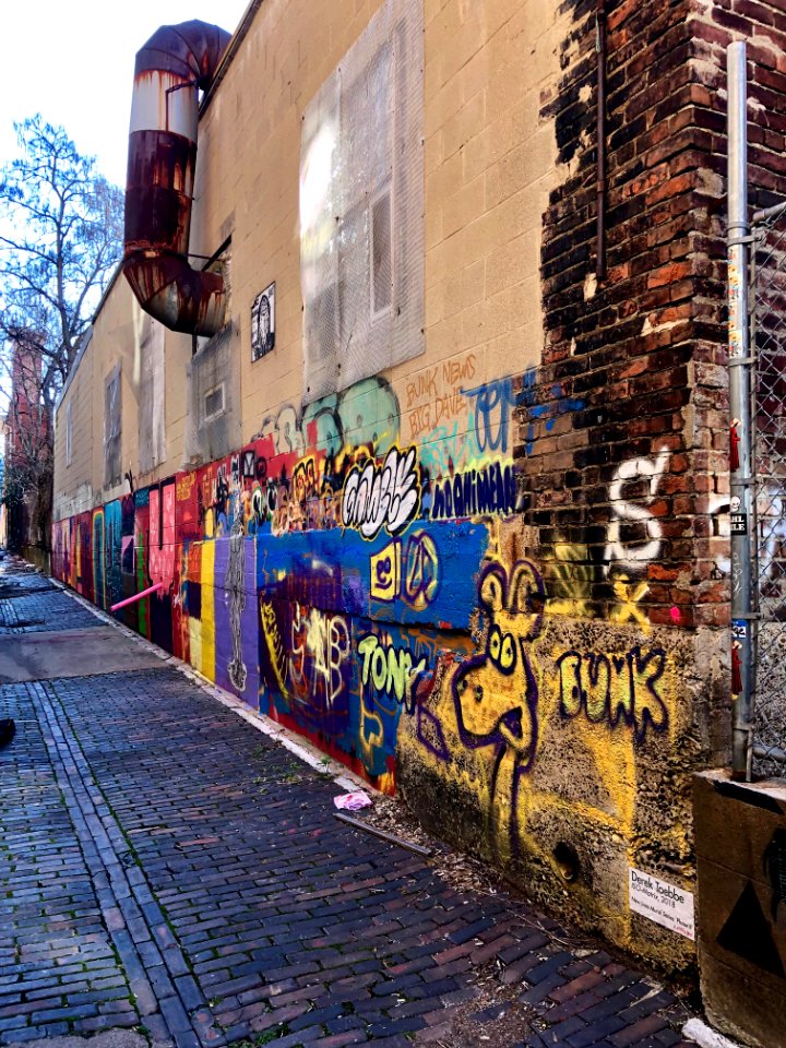 Mural, Bolivar Alley, Pendleton, Cincinnati, OH 