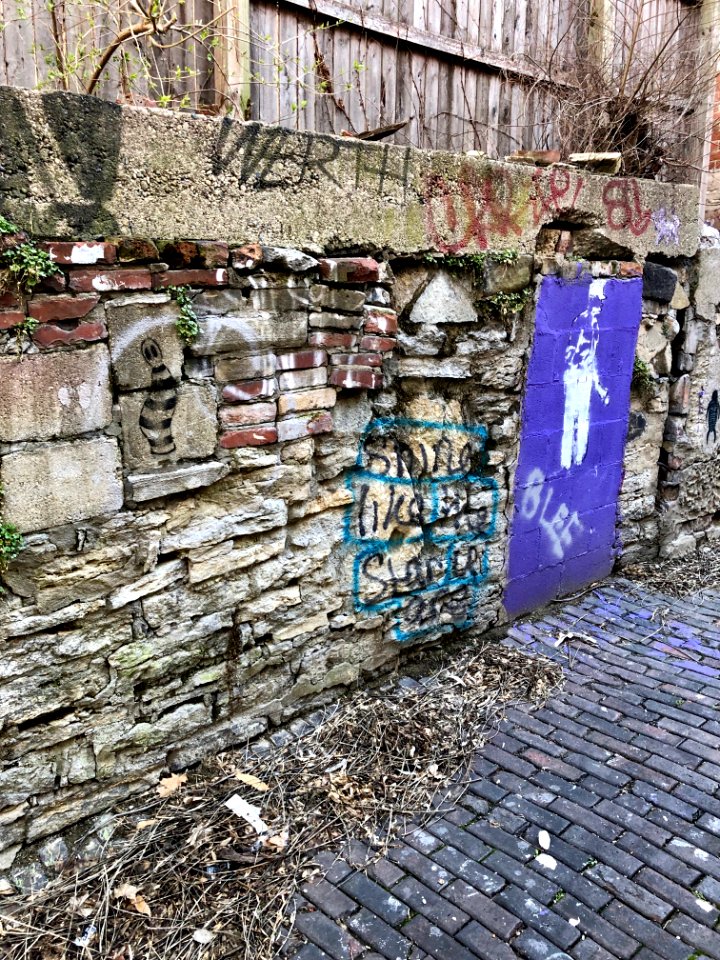 Mural, Bolivar Alley, Pendleton, Cincinnati, OH 