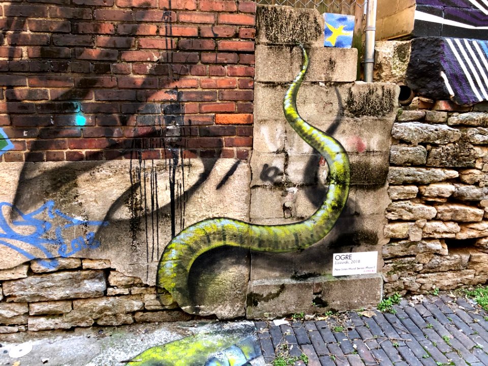 Mural, Bolivar Alley, Pendleton, Cincinnati, OH 