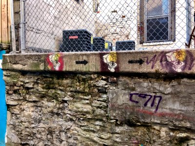 Mural, Bolivar Alley, Pendleton, Cincinnati, OH 