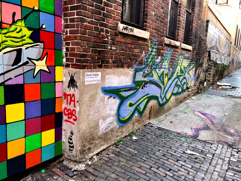Mural, Bolivar Alley, Pendleton, Cincinnati, OH 