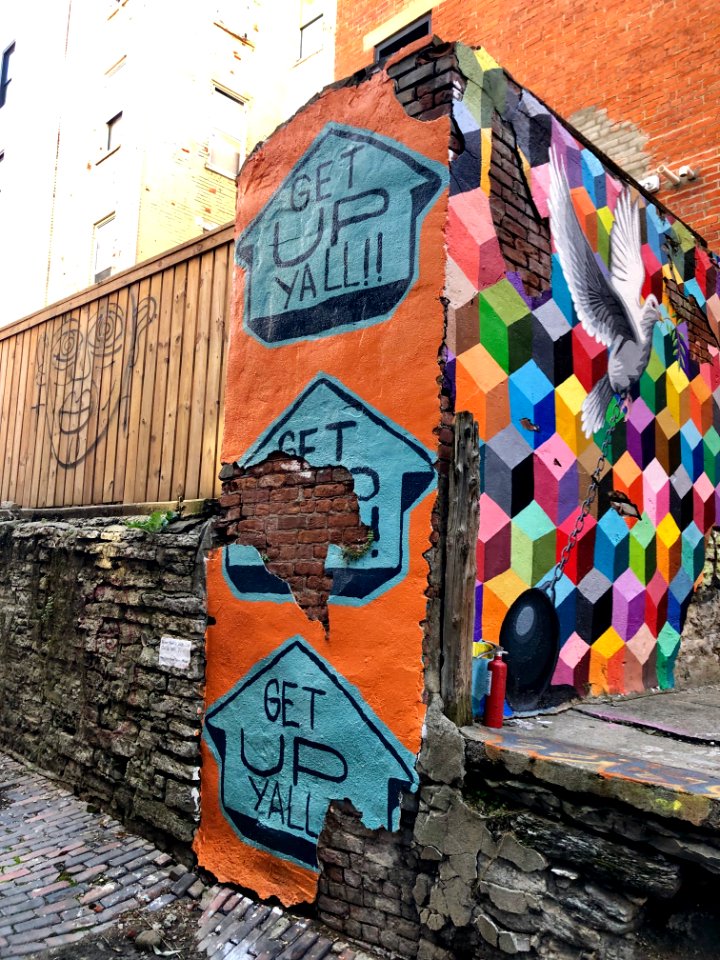 Mural, Bolivar Alley, Pendleton, Cincinnati, OH 
