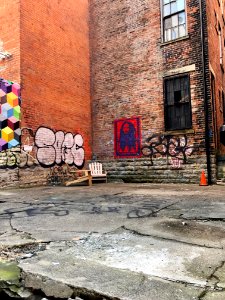 Mural, Bolivar Alley, Pendleton, Cincinnati, OH 
