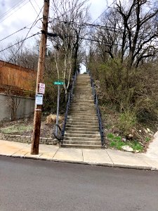 Main Street Steps, Mount Auburn, Cincinnati, OH 