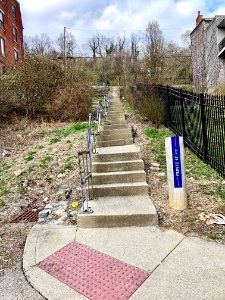 Frintz Street Steps, Over-the-Rhine, Cincinnati, OH 
