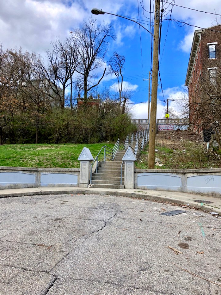 Ohio Avenue Steps, Over-the-Rhine, Cincinnati, OH 